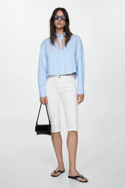 Jeans slim capri decorados de Mango en Pantalones para argentina