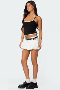 Musculosa halter con capas roya de Edikted en Tops para argentina
