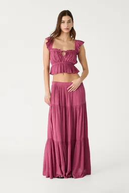 Top suelto con volantes de Stradivarius en Tops para argentina