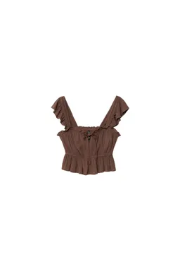 Top suelto con volantes de Stradivarius en Tops para argentina