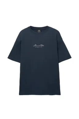 Buzo manga corta bordado de Pull&Bear en Remeras y Polos para argentina
