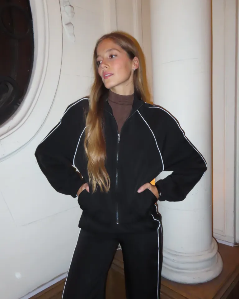 Chaqueta deportiva con vivos a contraste para mujer de Audaz en Chaquetas para argentina