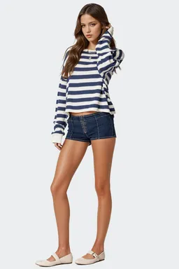 Sweater rayas oversized anney de Edikted en Buzos y Sweaters para argentina