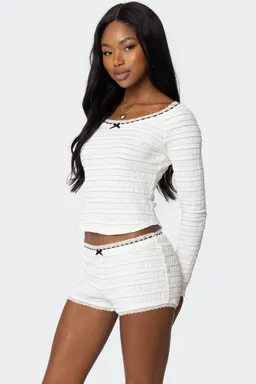 Top texturado lenny lacey de Edikted en Tops para argentina