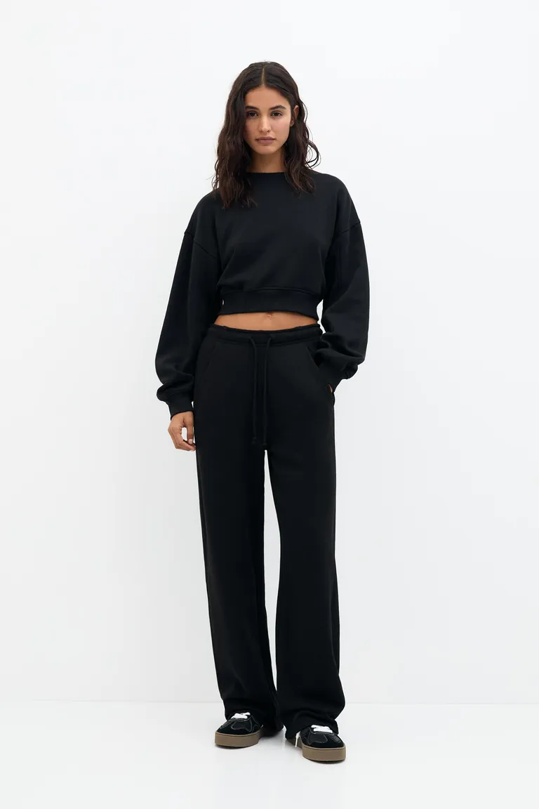Pantalón chándal wide leg de Pull&Bear en Pantalones para argentina