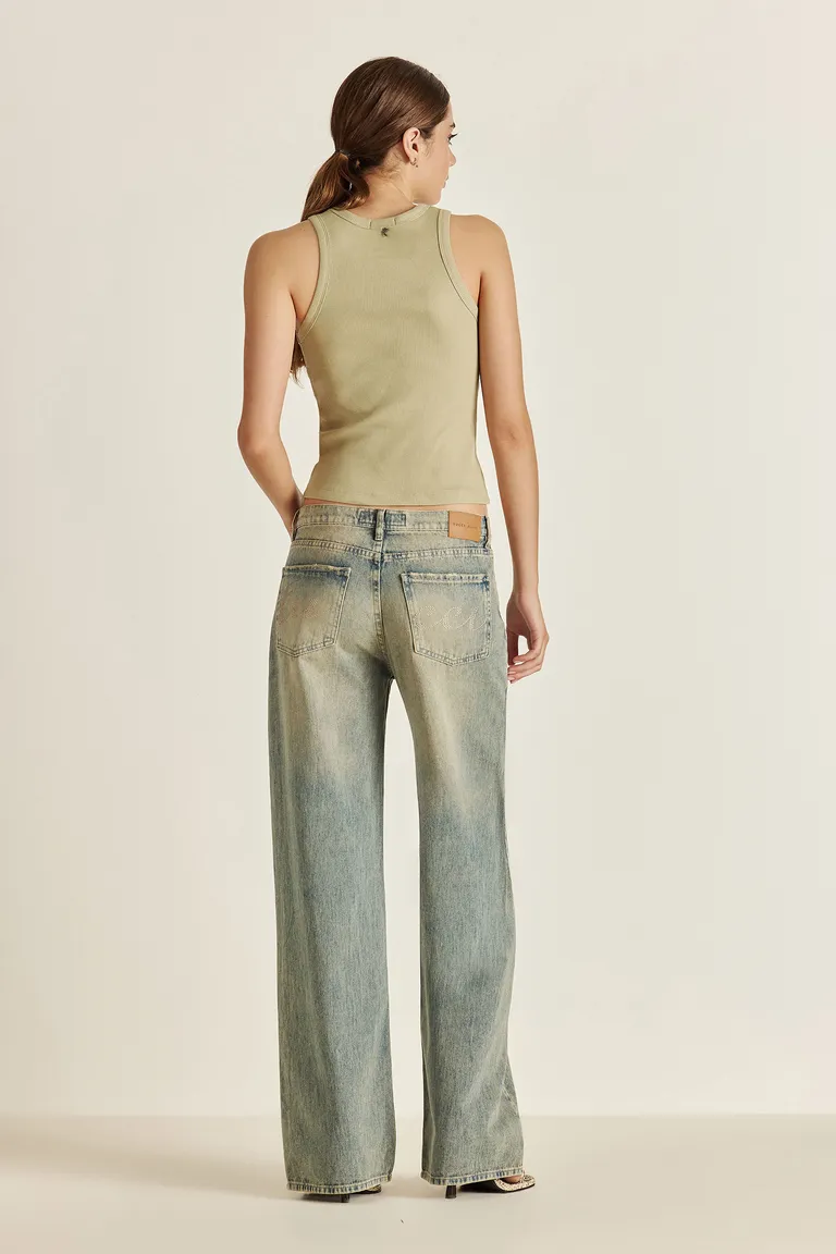 Musculosa de algodón con detalles brillantes - Diseño versátil y cómodo de Tucci en Remeras para argentina