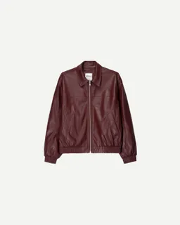 Cazadora efecto cuero de Bershka en Chaquetas para argentina