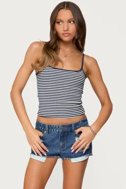Musculosa rayada miller de Edikted en Tops para argentina