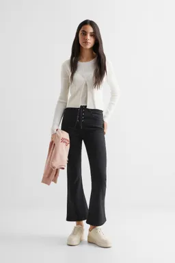 Jeans con lazo cintura de Mango Teen en Pantalones para argentina