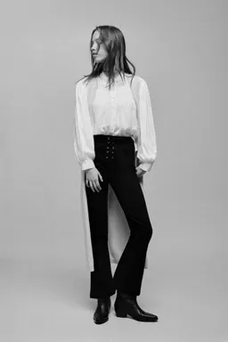 Jeans con lazo cintura de Mango Teen en Pantalones para argentina
