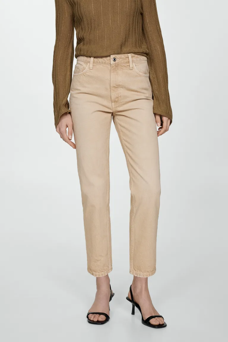 Jeans mom tiro alto de Mango en Pantalones para argentina