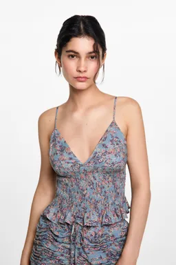 Top estampado floral de Mango Teen en Tops para argentina