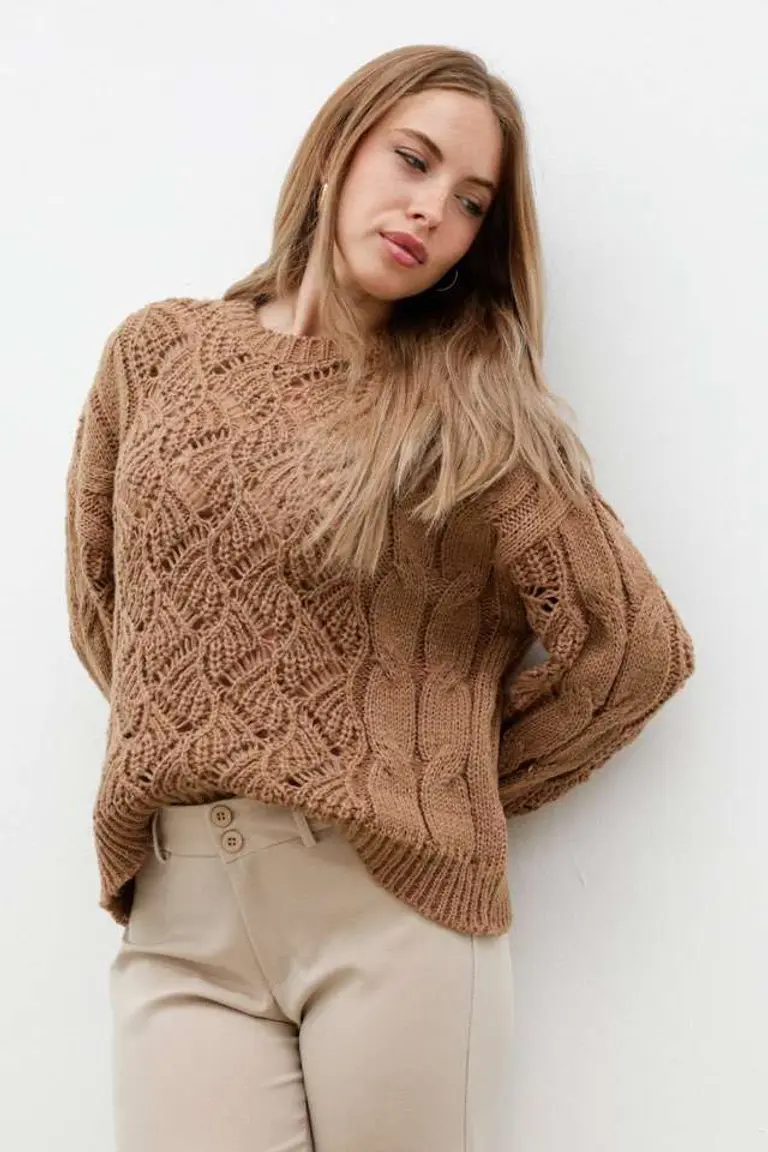 Sweater Tramado Tejido de Hesed en Buzos y Sweaters para argentina