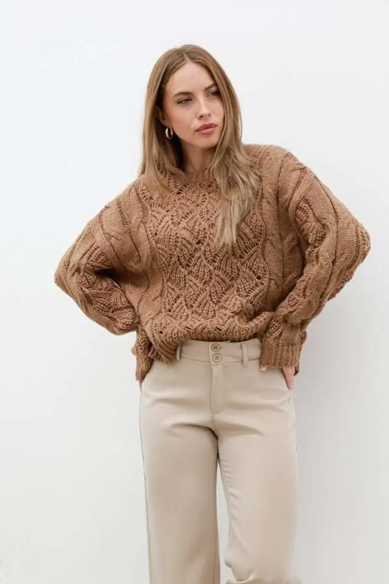 Sweater Tramado Tejido de Hesed en Buzos y Sweaters para argentina