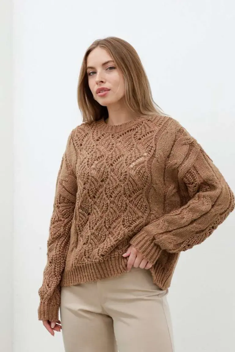 Sweater Tramado Tejido de Hesed en Buzos y Sweaters para argentina