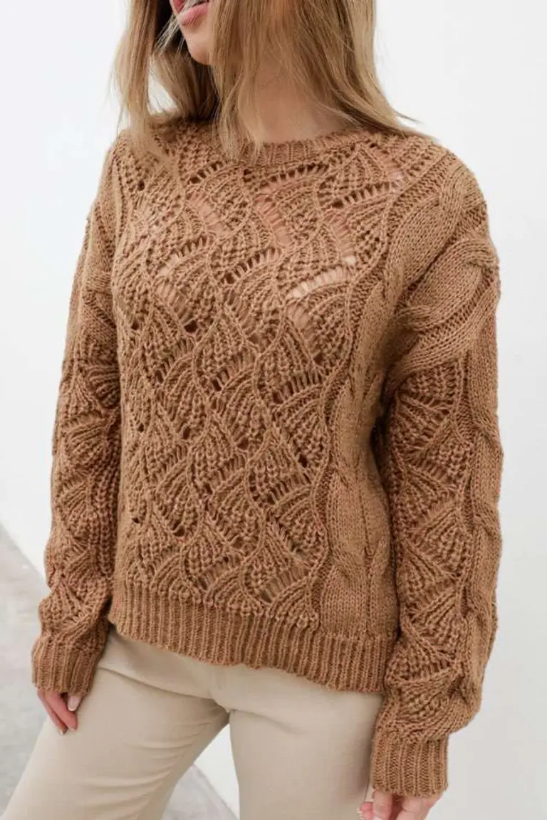 Sweater Tramado Tejido de Hesed en Buzos y Sweaters para argentina