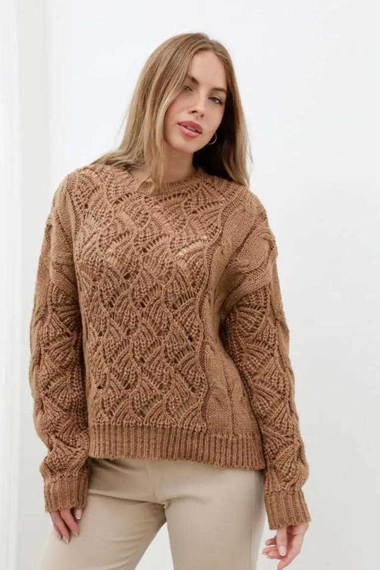 Sweater Tramado Tejido de Hesed en Buzos y Sweaters para argentina