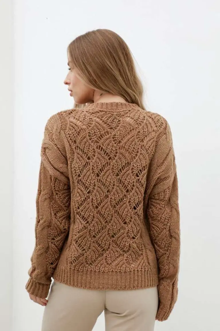 Sweater Tramado Tejido de Hesed en Buzos y Sweaters para argentina