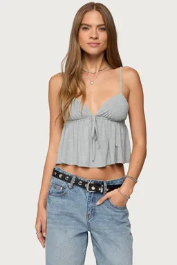 Musculosa sunrise babydoll de Edikted en Tops para argentina