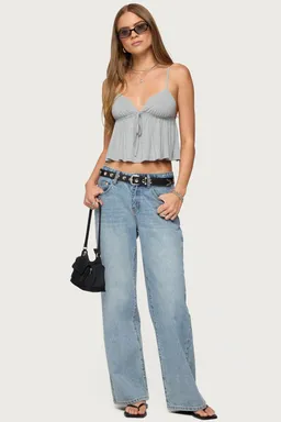 Musculosa sunrise babydoll de Edikted en Tops para argentina