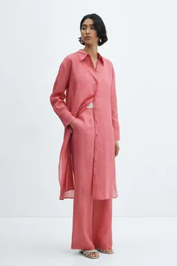 Pantalón wideleg tiro alto de Mango en Pantalones para argentina