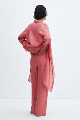 Pantalón wideleg tiro alto de Mango en Pantalones para argentina