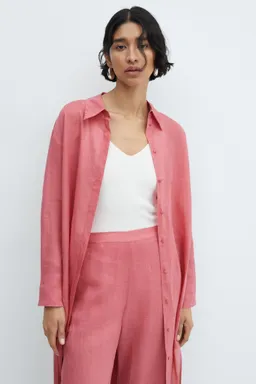 Pantalón wideleg tiro alto de Mango en Pantalones para argentina