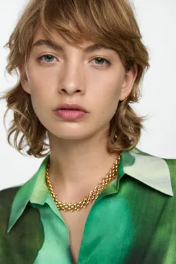 Vestido estampado con lazo de Mango en Vestidos para argentina