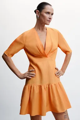 Vestido volante bajo de Mango en Vestidos para argentina