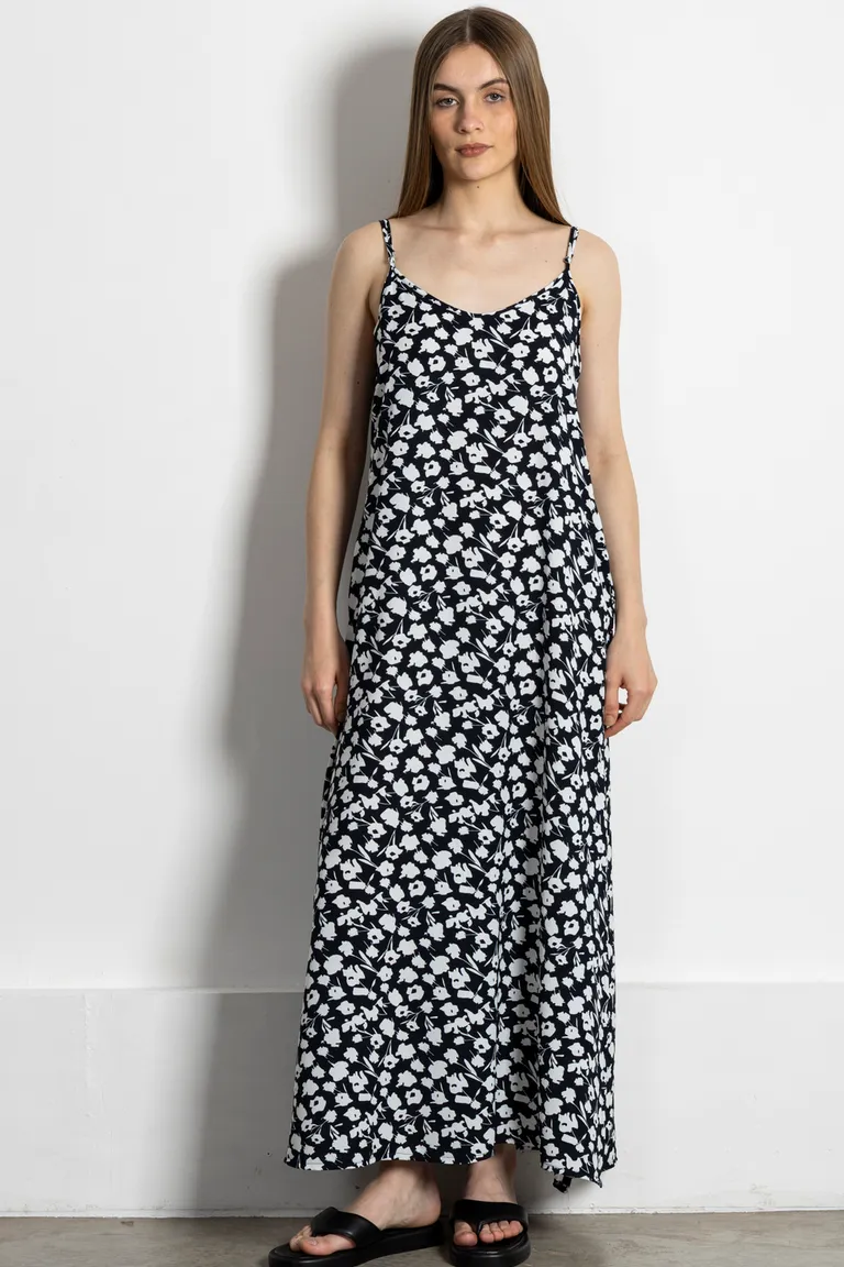 Vestido largo estampado con diseño suelto y cómodo para mujer de Kill en Vestidos para argentina