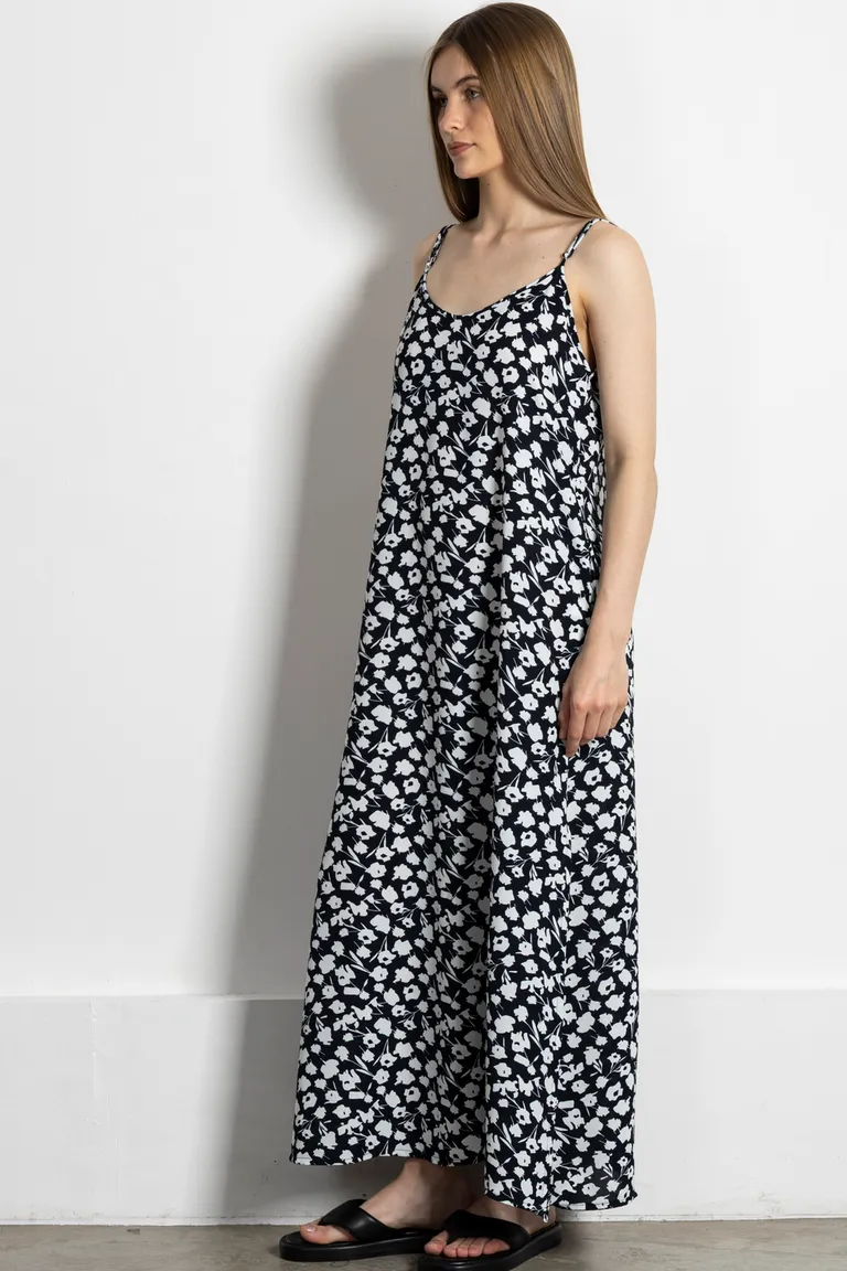 Vestido largo estampado con diseño suelto y cómodo para mujer de Kill en Vestidos para argentina