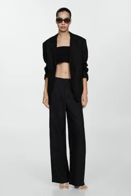 Top crop texturizado de Mango en Tops para argentina