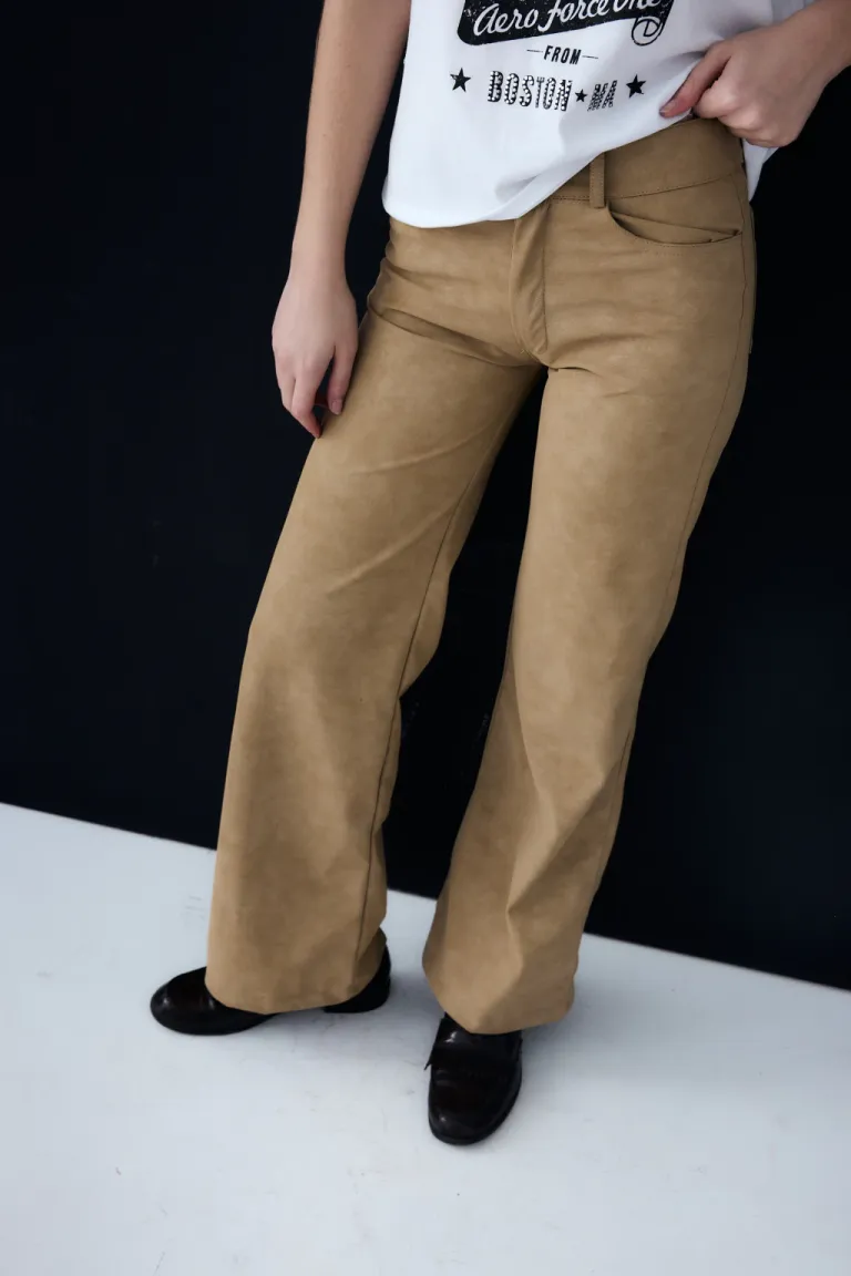 Pantalón cuero natalia de Audaz en Pantalones para argentina