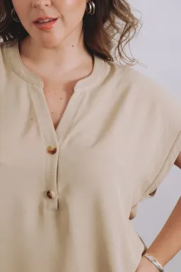 Blusa media cartera manga murciélago de Jessy en Blusas para argentina