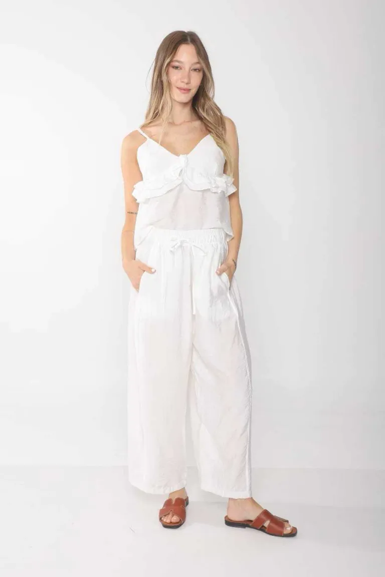 Pantalón ample y cómodo en tela de bambú de Belle en Pantalones para argentina