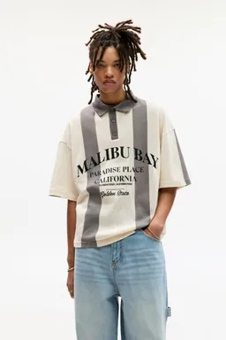 Polo punto rayas stwd de Pull&Bear en Remeras y Polos para argentina