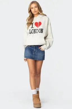 Buzo london lover oversized de Edikted en Buzos y Sweaters para argentina