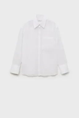 Camisa ramio con bolsillo de Mango en Camisas para argentina