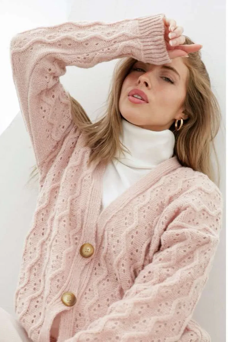 Sweater Tejido Ondulado de Hesed en Buzos y Sweaters para argentina