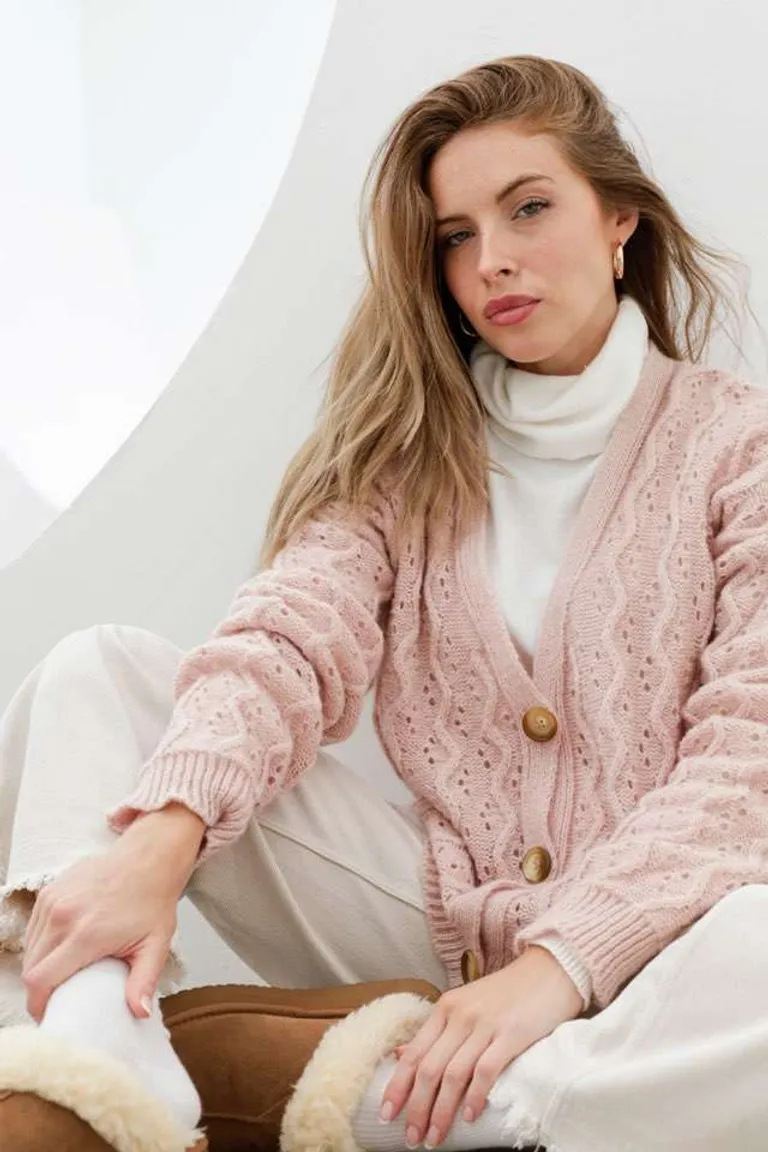 Sweater Tejido Ondulado de Hesed en Buzos y Sweaters para argentina