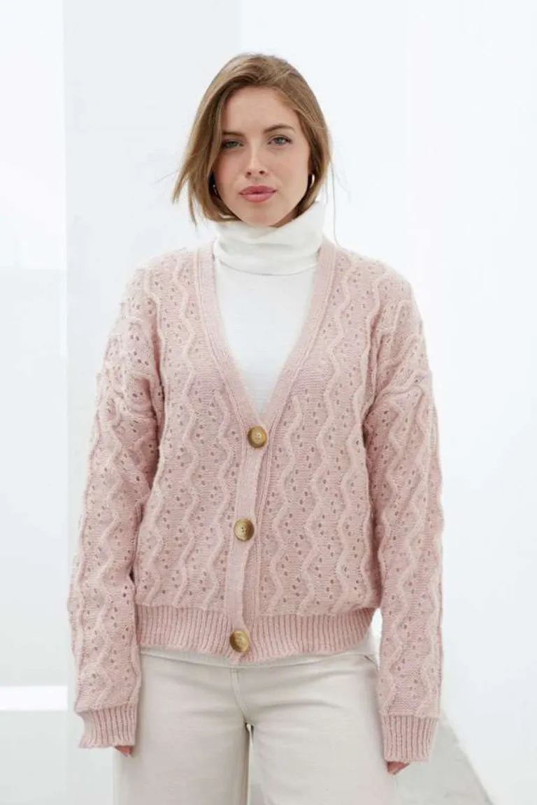 Sweater Tejido Ondulado de Hesed en Buzos y Sweaters para argentina