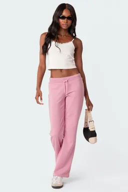 Musculosa acanalada con encaje de Edikted en Tops para argentina