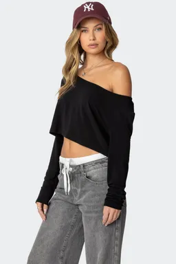 Top cropped hombros descubiertos de Edikted en Tops para argentina