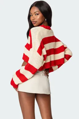 Sweater tejido cropped ozzy de Edikted en Buzos y Sweaters para argentina