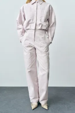 Pantalón wideleg decorativo de Mango en Pantalones para argentina
