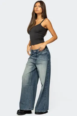 Top tejido rib neck de Edikted en Tops para argentina