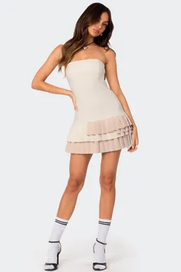 Minivestido plisado cassia de Edikted en Vestidos para argentina