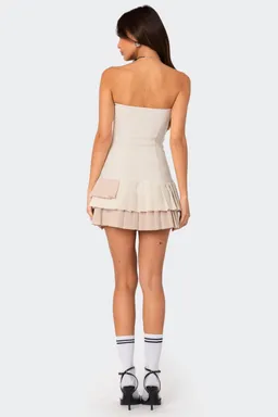 Minivestido plisado cassia de Edikted en Vestidos para argentina