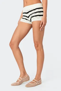 Short tejido rayas galia de Edikted en Shorts para argentina