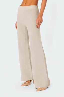 Pantalón tejido recto sunday de Edikted en Pantalones para argentina